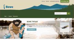 Desktop Screenshot of bowe.se